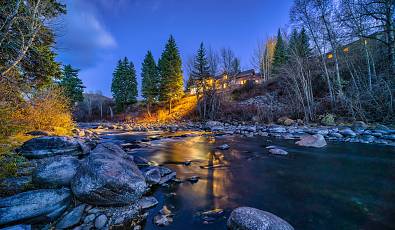 A BEAUTIFUL ESTATE ON THE EAGLE RIVER