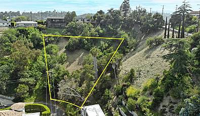 Prestigious Hillside Studio City .36 Acre Lot 