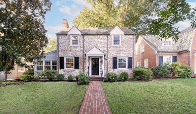 Classic Brick and Slate Colonial in the Near West End