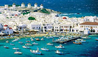 Mykonos, Greece: Seaside Highlights And Ocean Activities